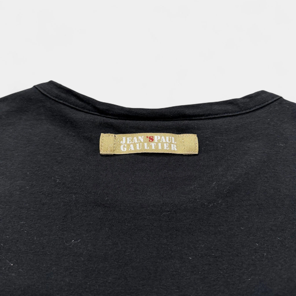 Jean Paul Gaultier 90s BBT Style Fantasy Print Gold Detail T-Shirt - detail 4
