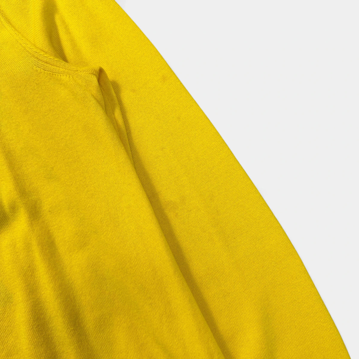 Moschino Spring Summer 2019 Caution Graphic Yellow Buttoned Cardigan - detail 2