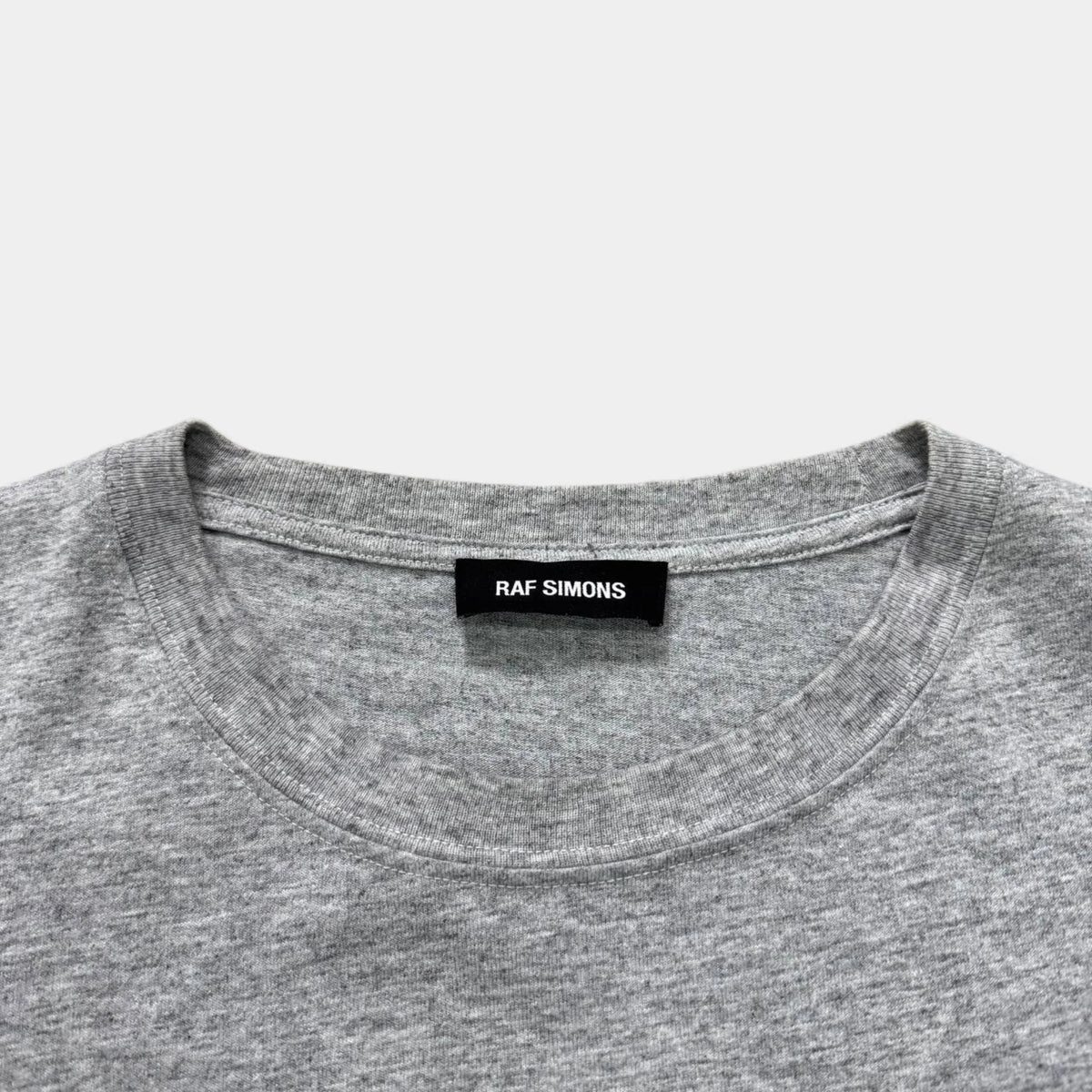 Raf Simons Autumn/Winter 2018 LSD XTC Graphic Grey T-Shirt