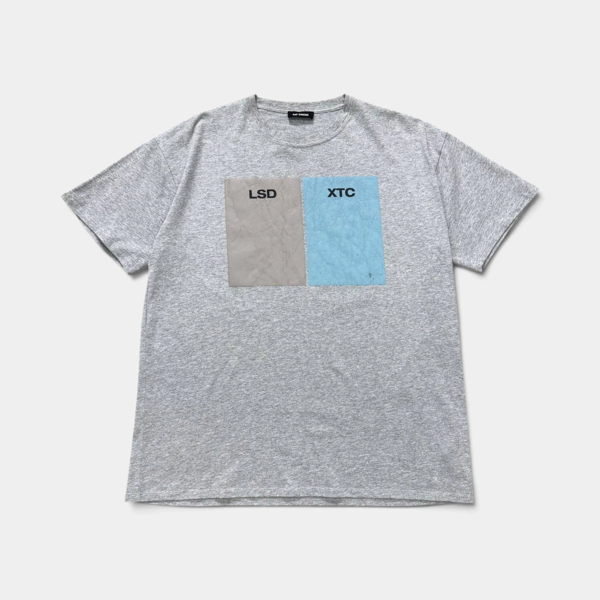Raf Simons Autumn/Winter 2018 LSD XTC Graphic Grey T-Shirt