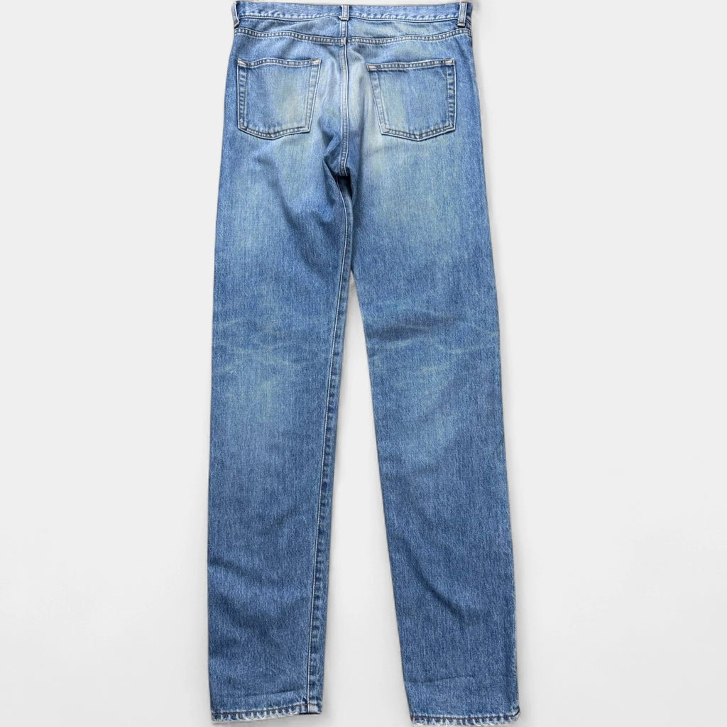 Saint Laurent 2016 D14 Handstitching Pocket Straight Leg Jeans - detail 3