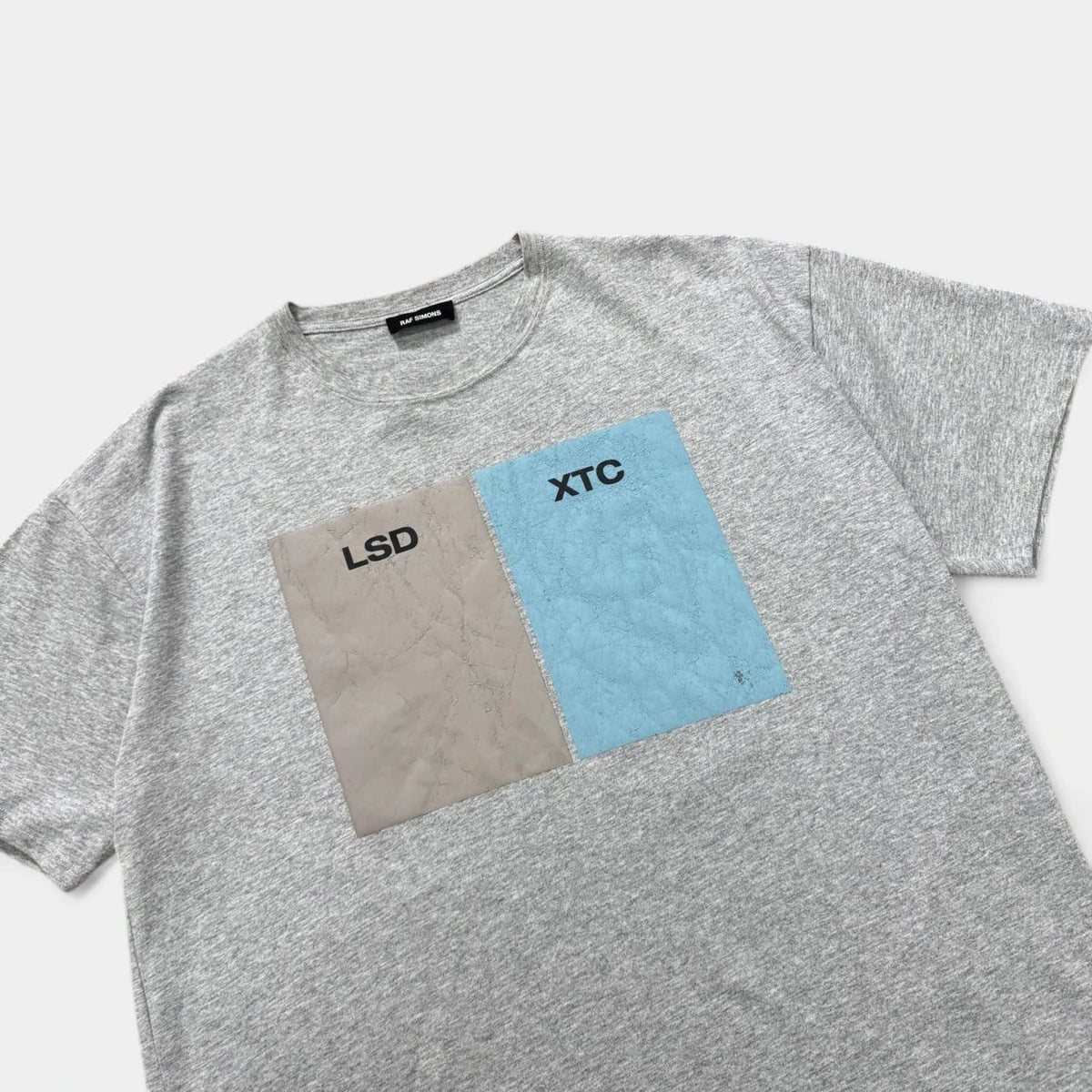 Raf Simons Autumn/Winter 2018 LSD XTC Graphic Grey T-Shirt