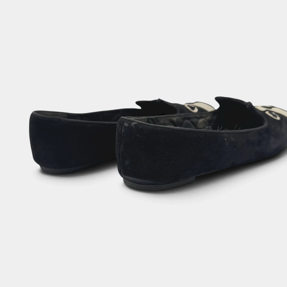 Marc Jacobs "Friends of Mine"  Dog Slip-On Flats