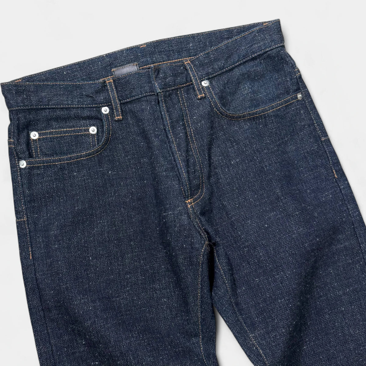Dior Homme 2000s Hedi Slimane Straight Leg Special Denim Pants - detail 1