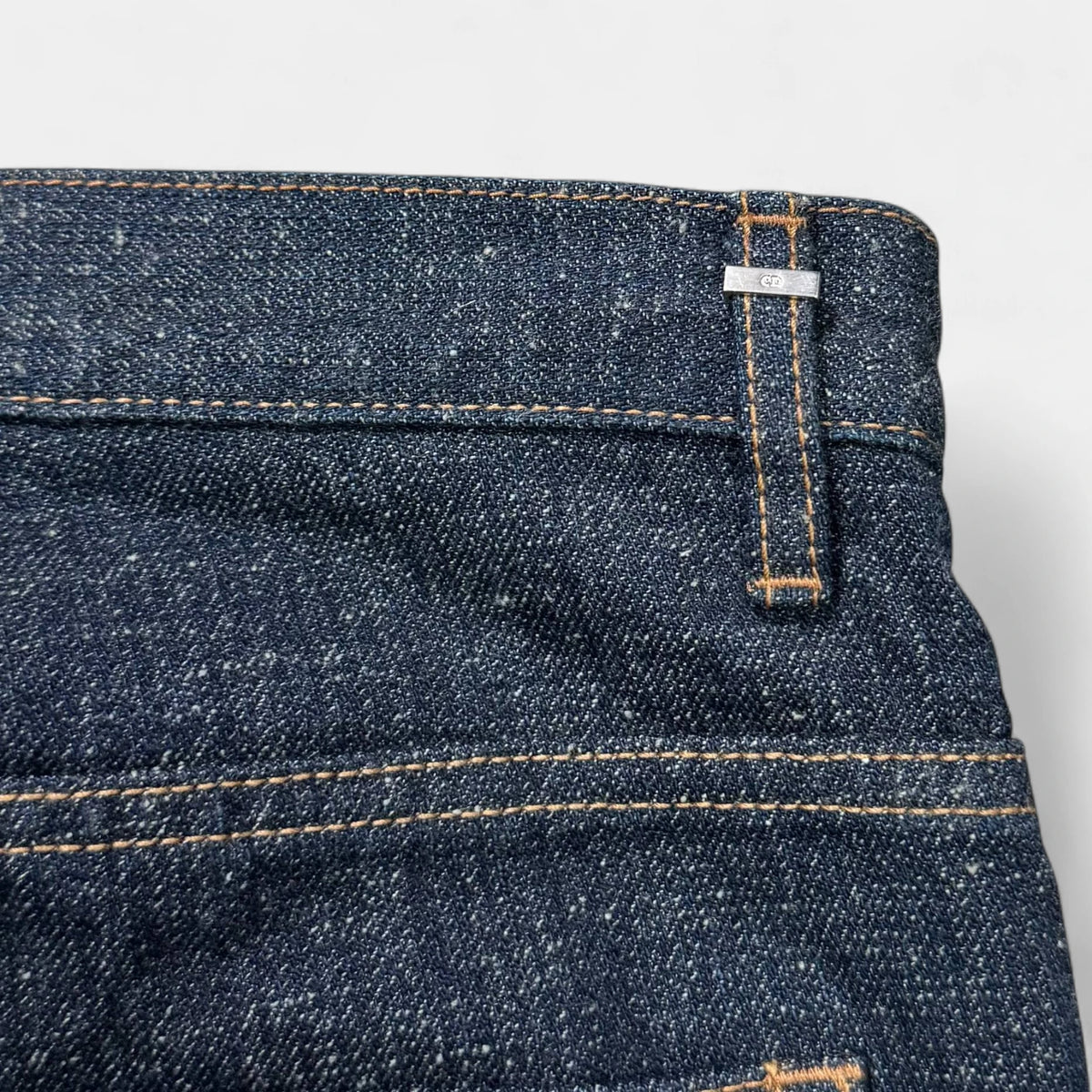 Dior Homme 2000s Hedi Slimane Straight Leg Special Denim Pants - detail 6