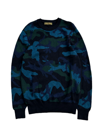 Valentino Camo Sweatshirt