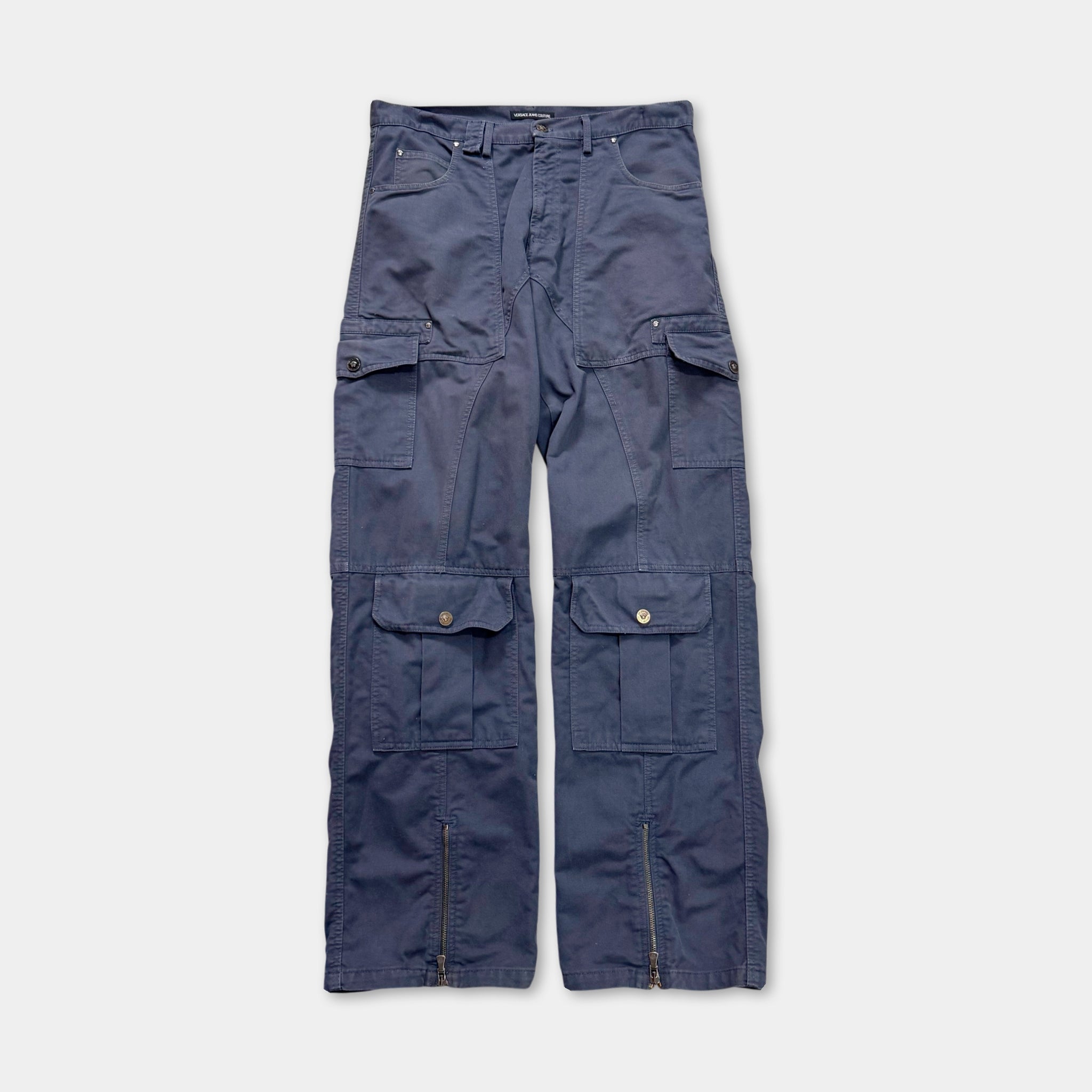 Versace Multi-Pocket Cargo Pants