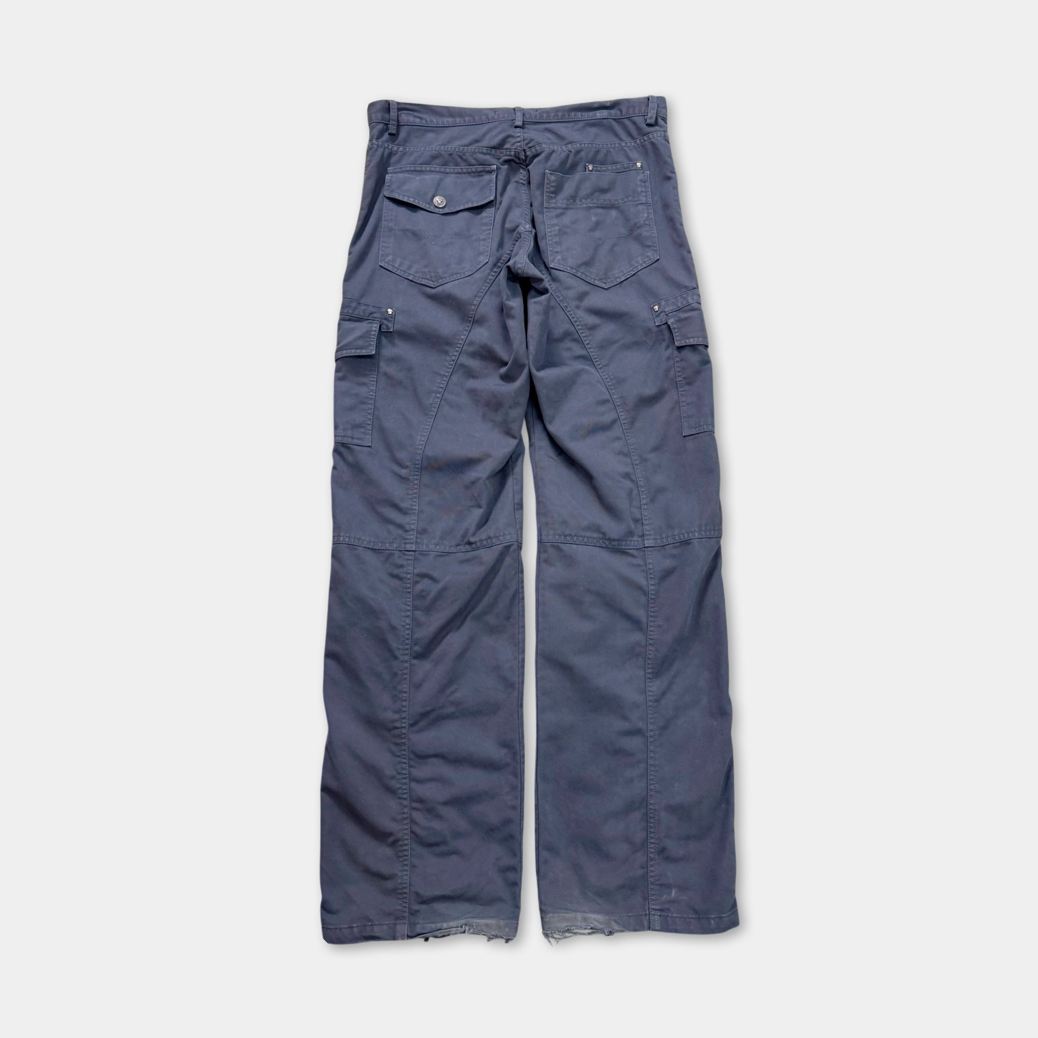 Versace Multi-Pocket Cargo Pants