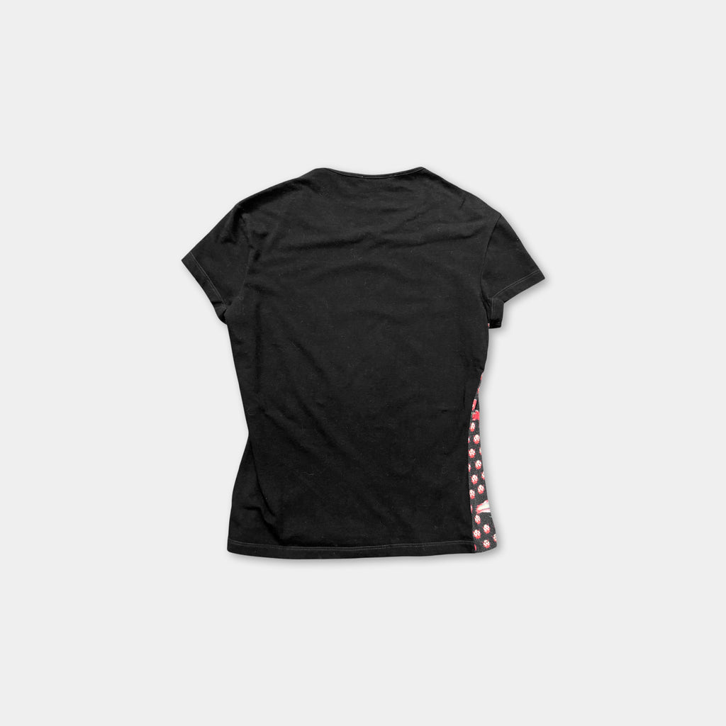 Versace Vintage 'Delirium' Tiger & Floral T-Shirt