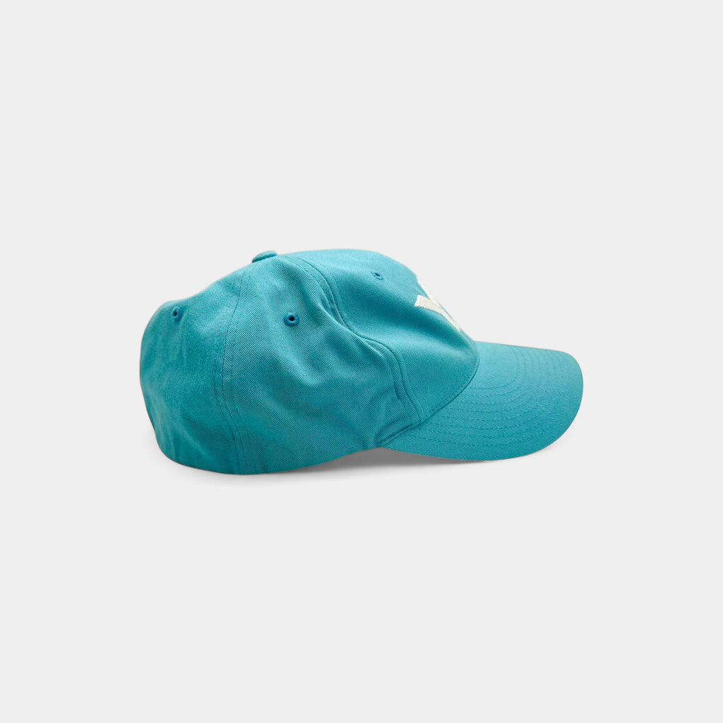 Y-3 Yohji Yamamoto x Adidas Turquoise Embroidered Baseball Cap