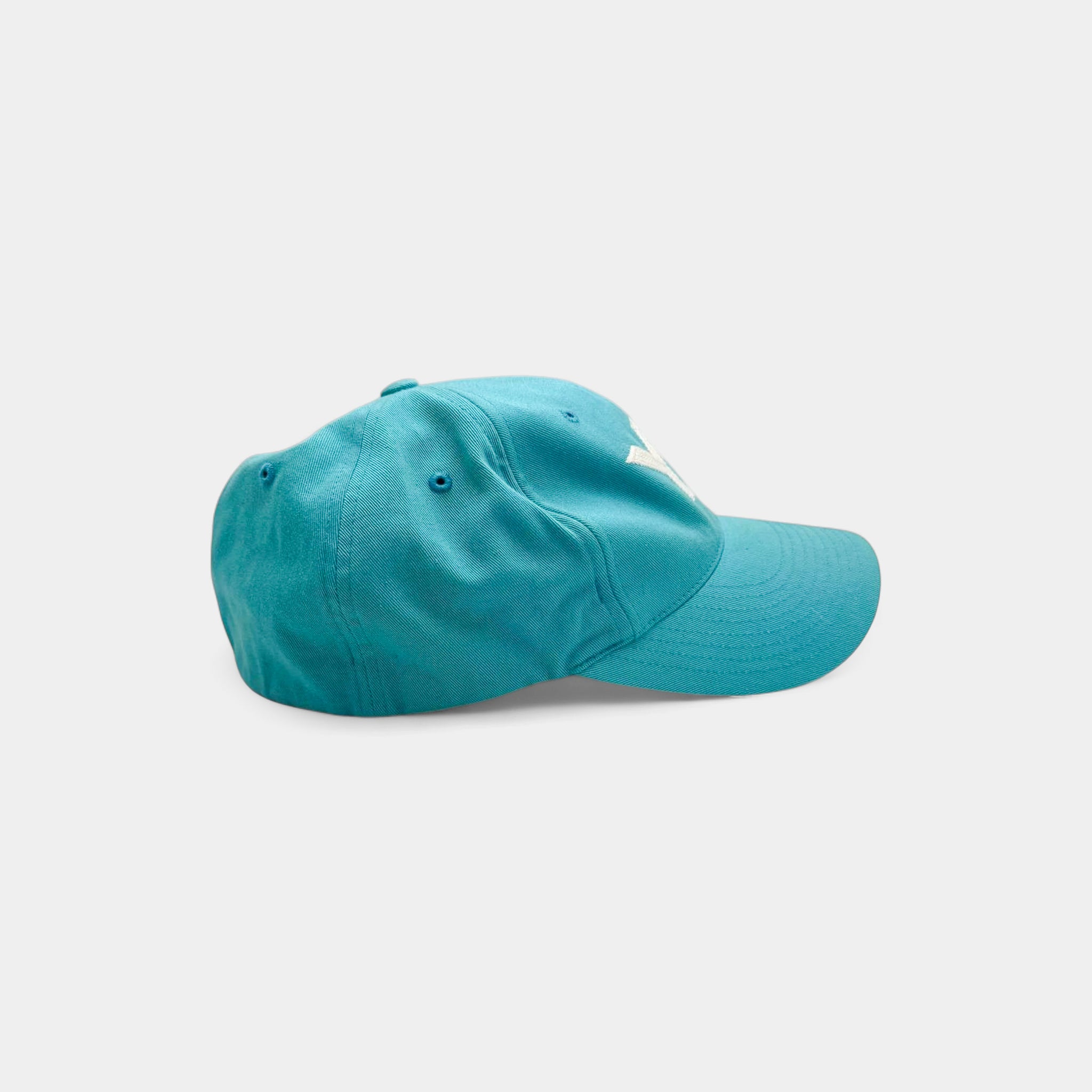 Y-3 Yohji Yamamoto x Adidas Turquoise Embroidered Baseball Cap
