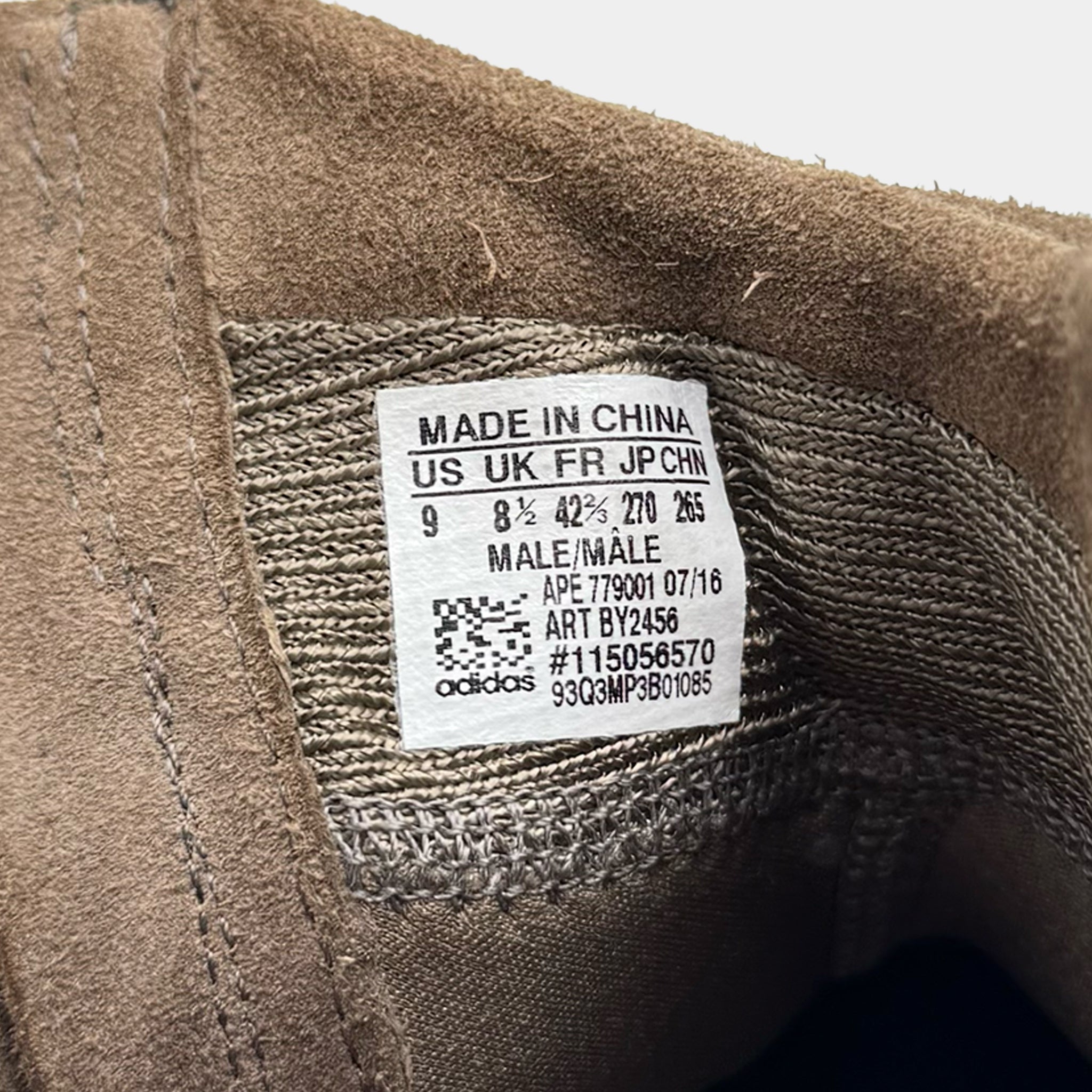 Adidas Yeezy Boost 750 2016 Chocolate Brown Suede High-Top Sneakers