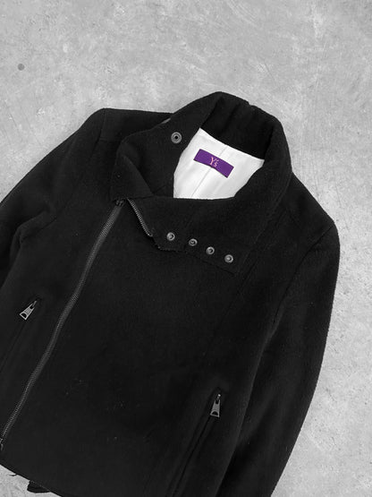Y's by Yohji Yamamoto Fur 3 Zip Jacket