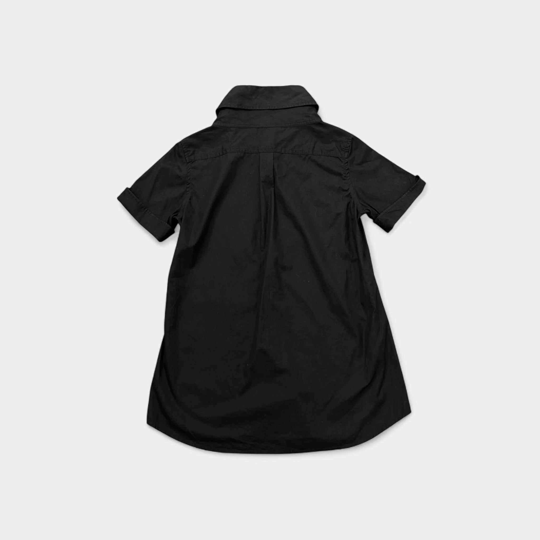 Yohji Yamamoto Y's Black Short Sleeve Shirt
