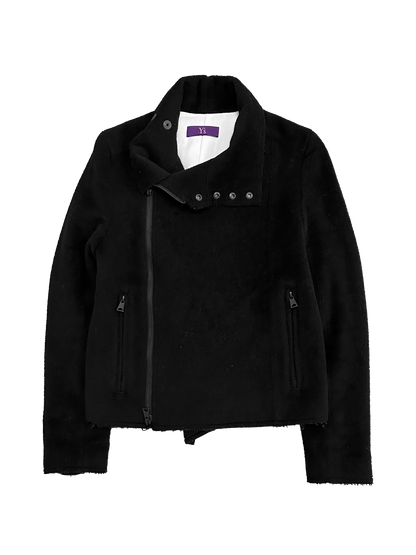 Y's by Yohji Yamamoto Fur 3 Zip Jacket